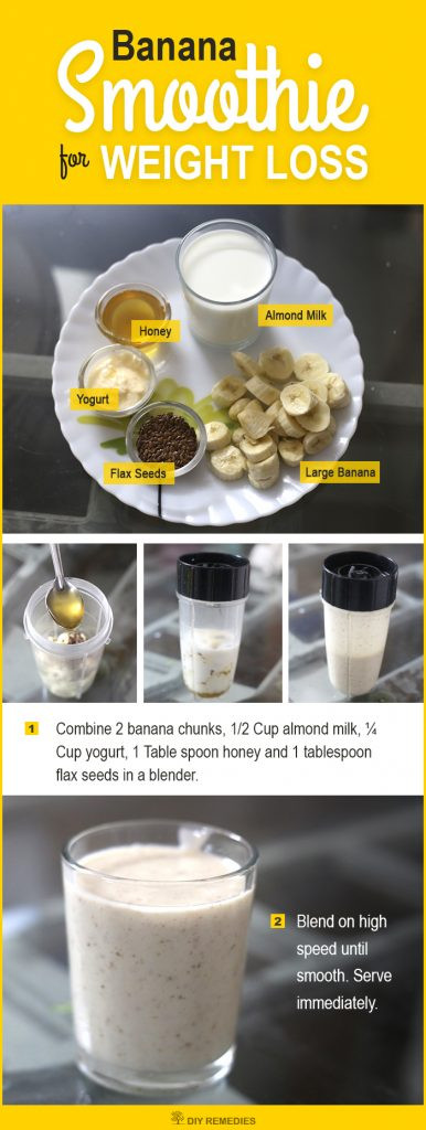 Healthy Banana Smoothie Recipes For Weight Loss
 Banana Smoothie for Weight Loss