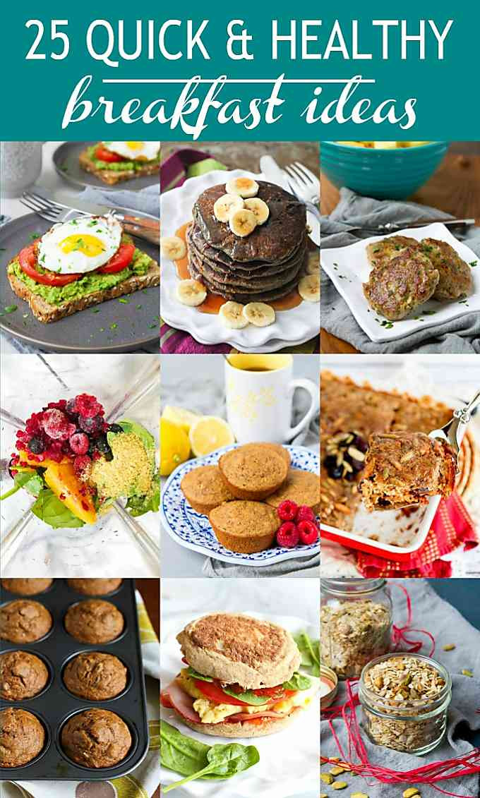 Healthy Breakfast Dishes
 25 Quick & Healthy Breakfast Ideas Cookin Canuck