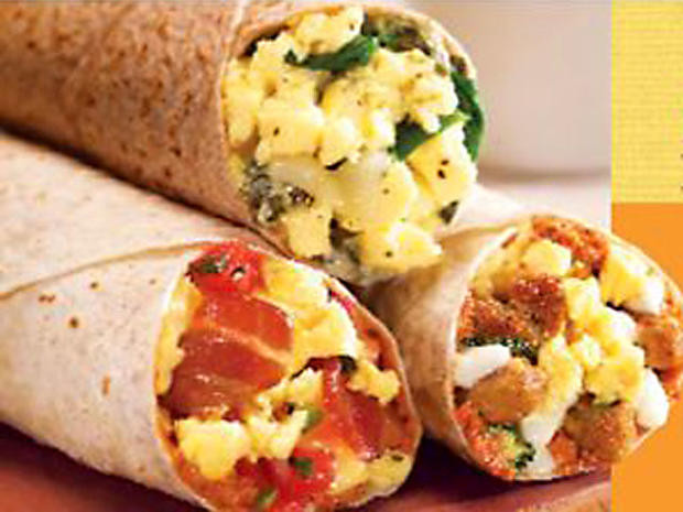 Healthy Breakfast Fast Food
 8 Western egg white & cheese muffin melt Subway