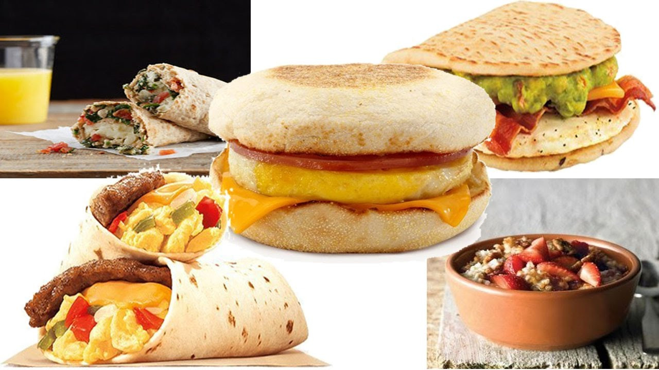 Healthy Breakfast Fast Food
 Top 5 Healthy Fast Food Breakfast Choice