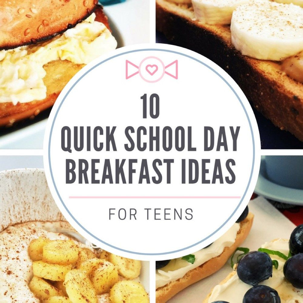 Healthy Breakfast For Teens
 Quick School Day Breakfasts for Teens With images