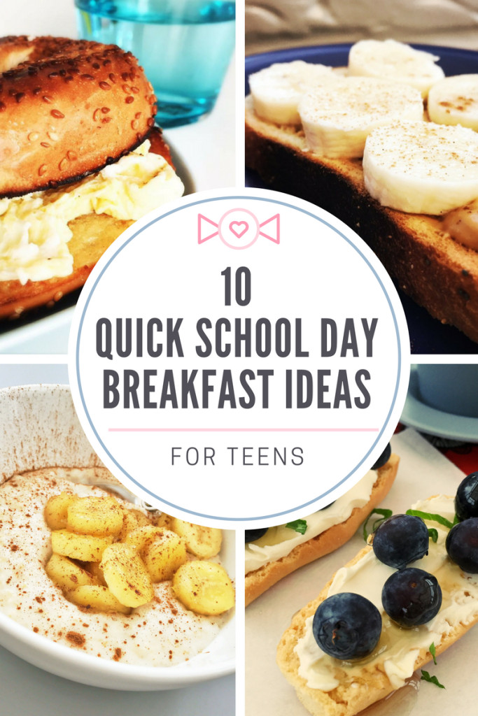 Healthy Breakfast For Teens
 Quick School Day Breakfasts for Teens