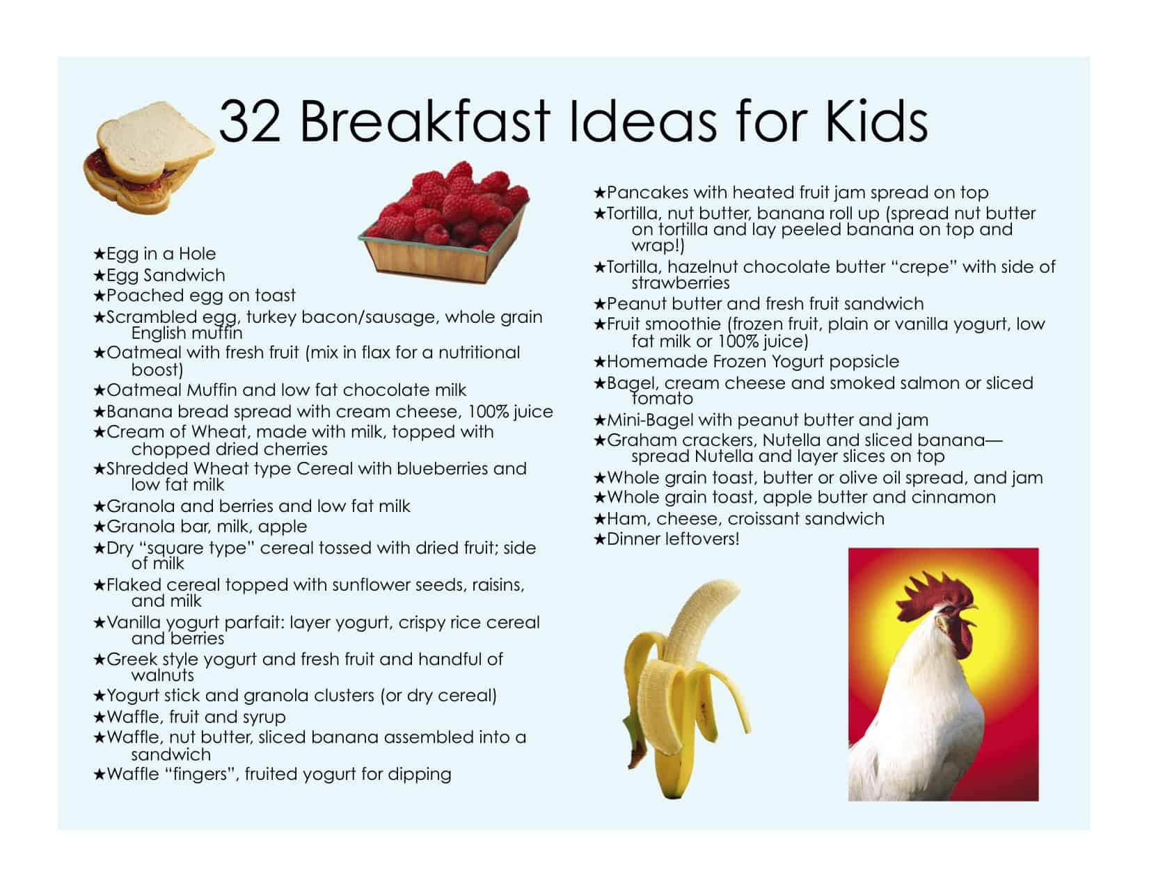 Healthy Breakfast For Toddlers
 32 Healthy Breakfast Ideas for Kids Jill Castle