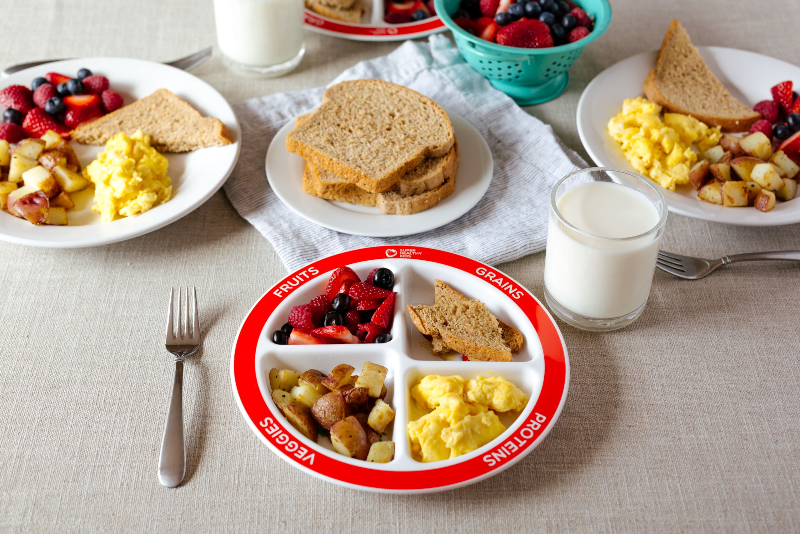 Healthy Breakfast For Toddlers
 Healthy Balanced Breakfast with MyPlate