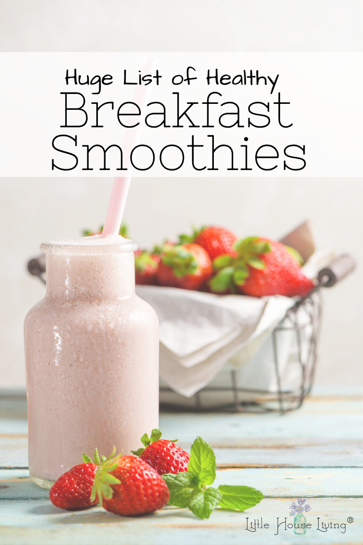 Healthy Breakfast Shakes
 35 Best Healthy Breakfast Smoothies Easy and Quick