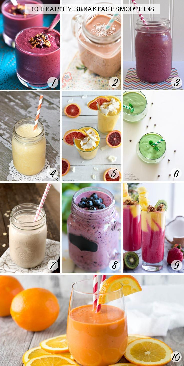 Healthy Breakfast Smoothie
 Best 25 Healthy breakfast smoothie recipes ideas on