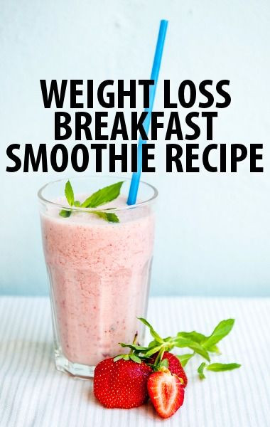 Healthy Breakfast Smoothies For Weight Loss
 Dr Oz Two Week Rapid Weight Loss Diet & Breakfast Smoothie