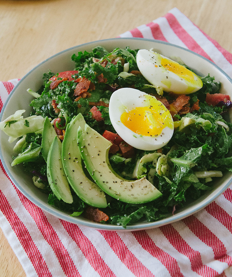 Healthy Breakfast With Boiled Eggs
 So…Let s Hang Out – BLT Breakfast Salad With Soft Boiled