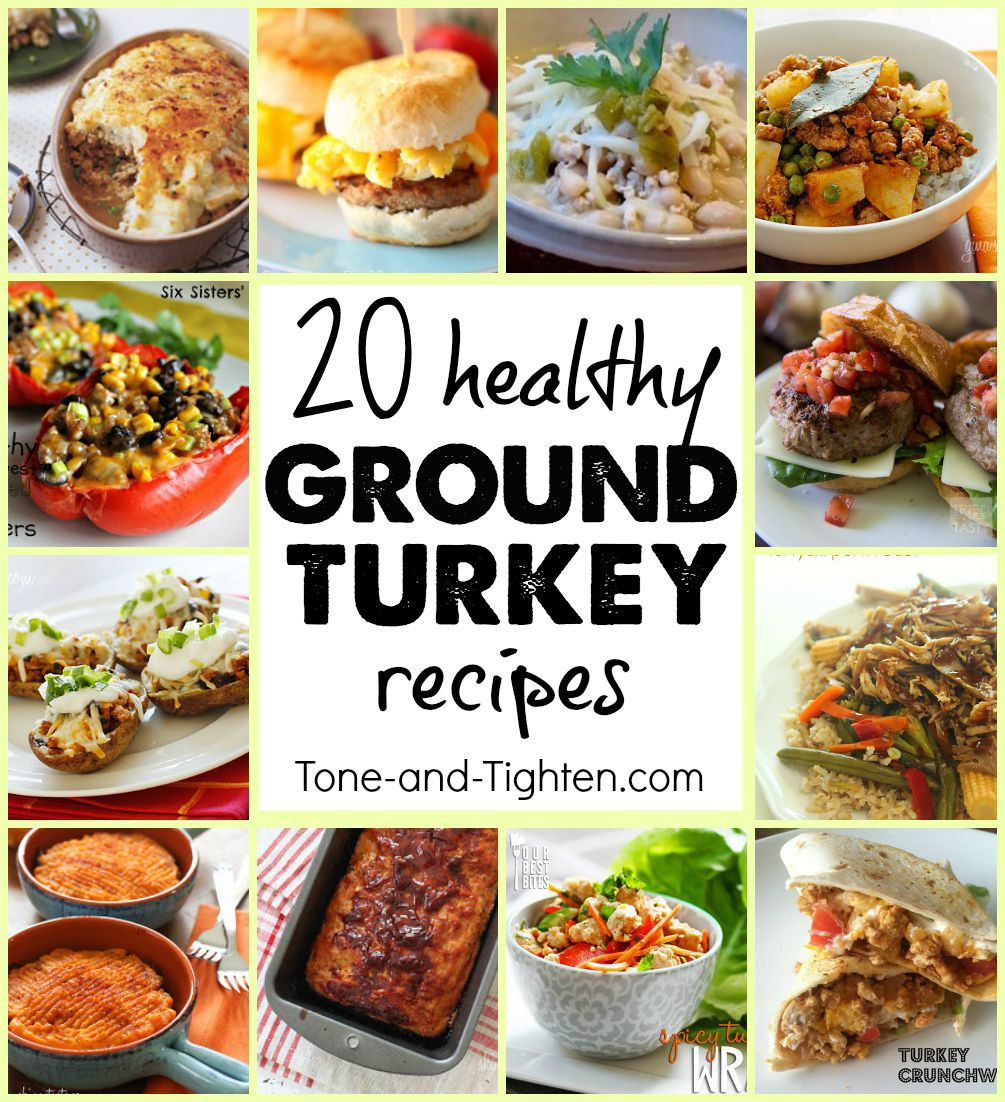 Healthy Dinner Ideas With Ground Turkey
 20 Healthy Ground Turkey Meal Recipes
