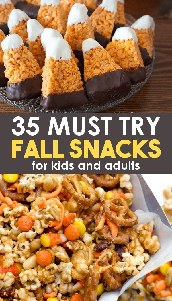 Healthy Fall Appetizers
 34 Fun and Easy Fall Snack Ideas