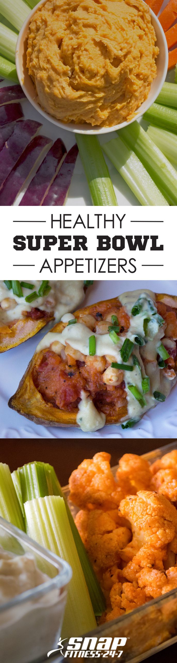 Healthy Football Appetizers
 Tasty and healthy appetizers that will have football