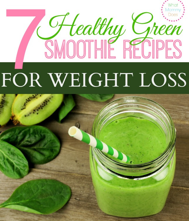 Healthy Fruit And Vegetable Smoothie Recipes For Weight Loss
 7 Healthy Green Smoothie Recipes for Weight Loss