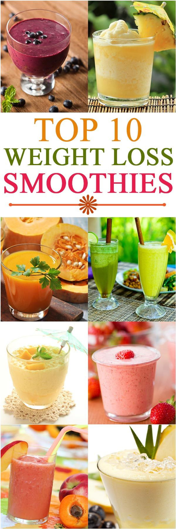 Healthy Fruit And Vegetable Smoothie Recipes For Weight Loss
 Pin on Healthy living