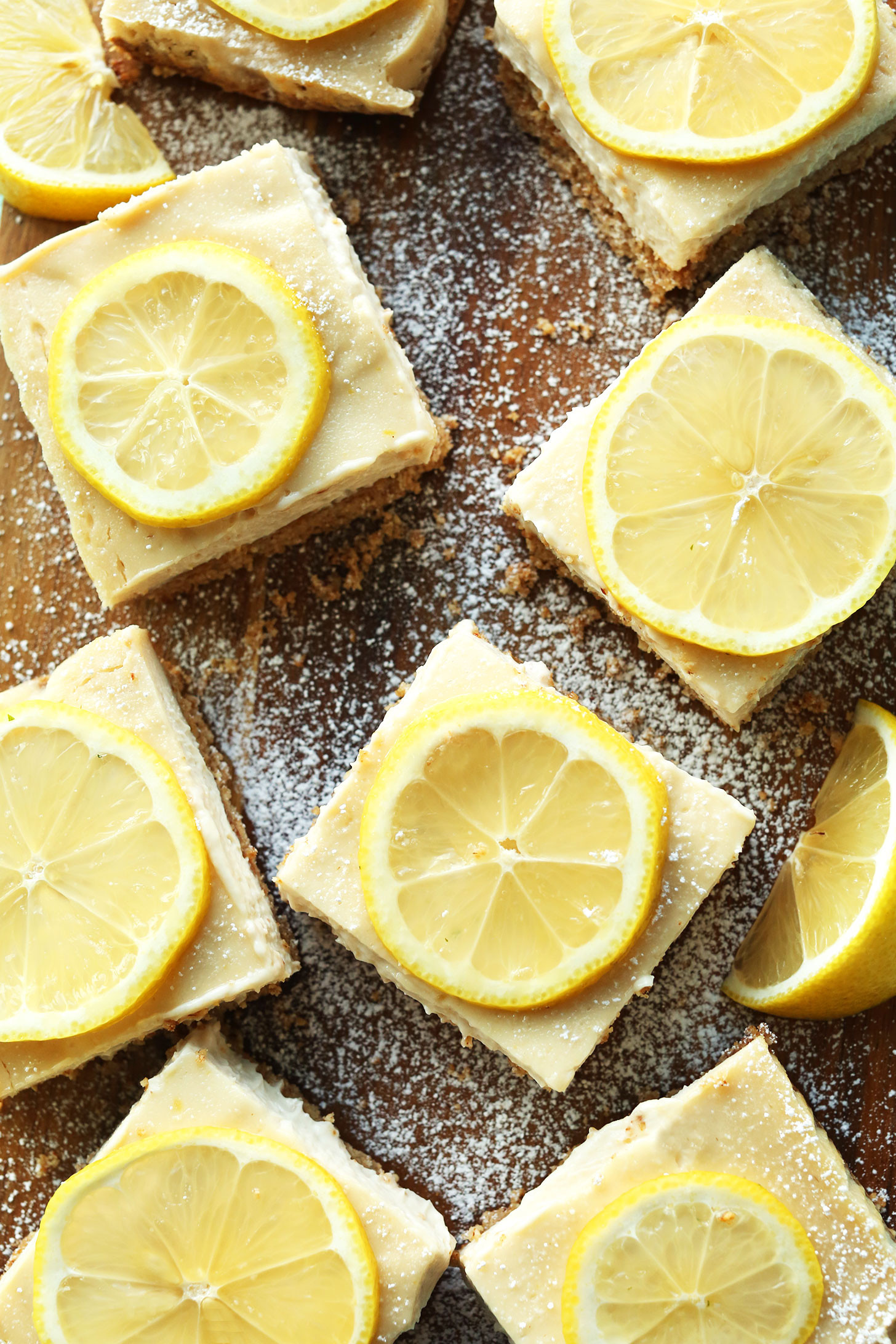Healthy Lemon Desserts
 Creamy Vegan Lemon Bars GF