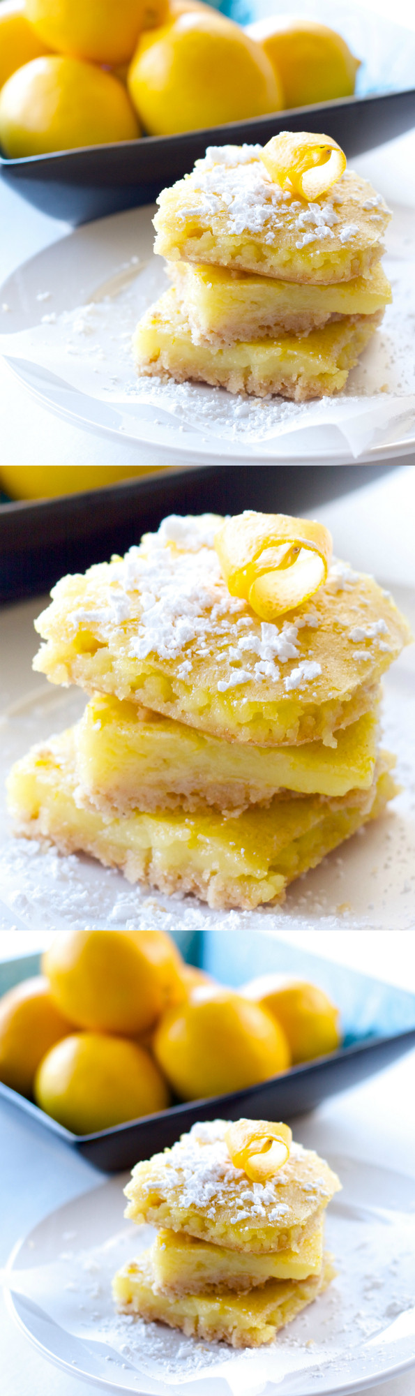 Healthy Lemon Desserts
 Healthy Meyer Lemon Bars Recipe