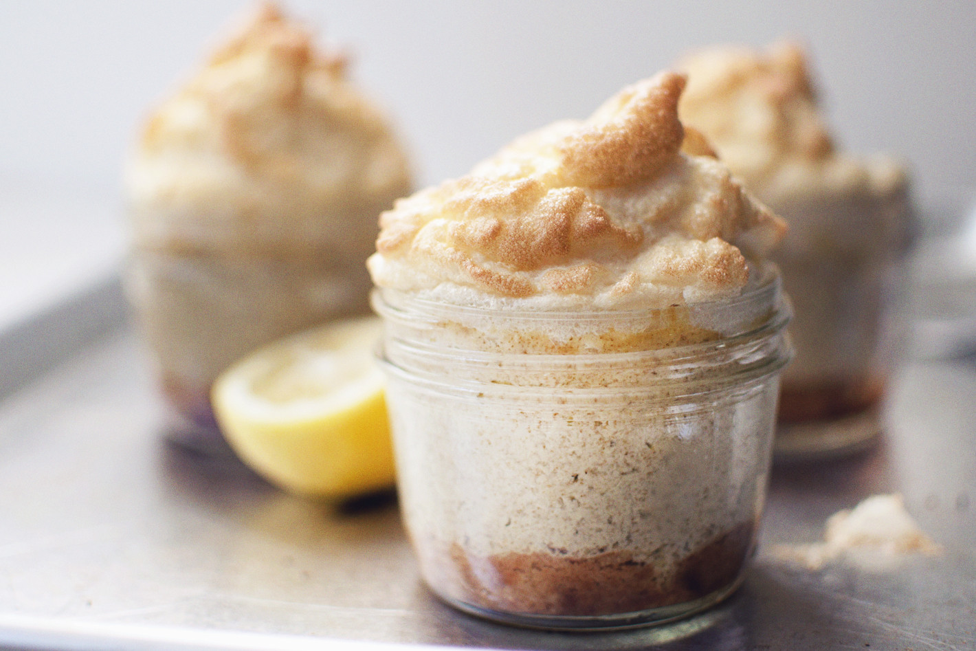 Healthy Lemon Desserts
 Lemon Meringue Pie in a jar gluten free and dairy free