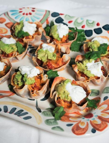 Healthy Mexican Appetizers
 A Healthy Appetizer – Mexican Bean and Salsa Wonton Cups