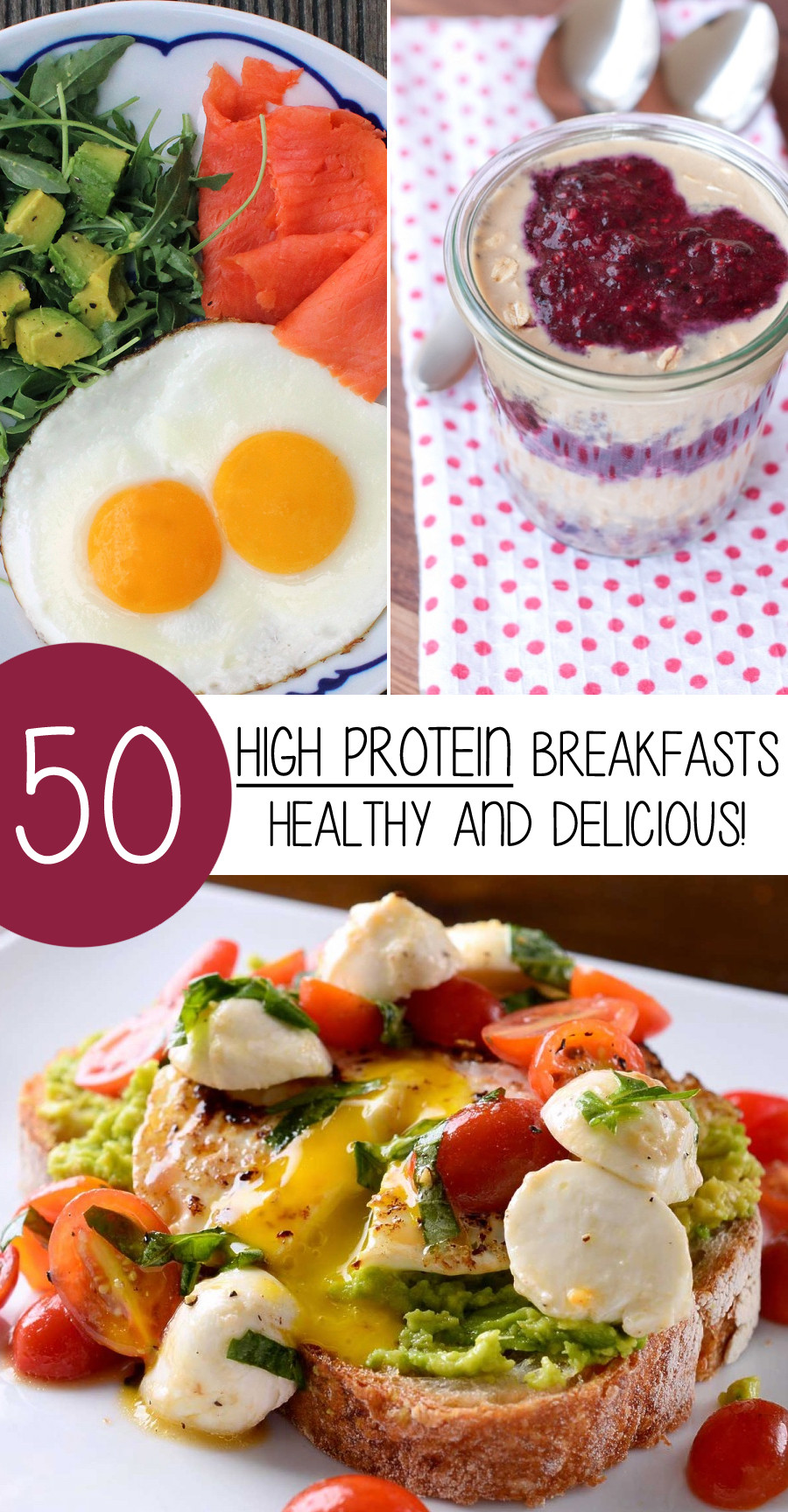 Healthy Protein Breakfast
 50 High Protein Breakfasts That Are Healthy And Delicious