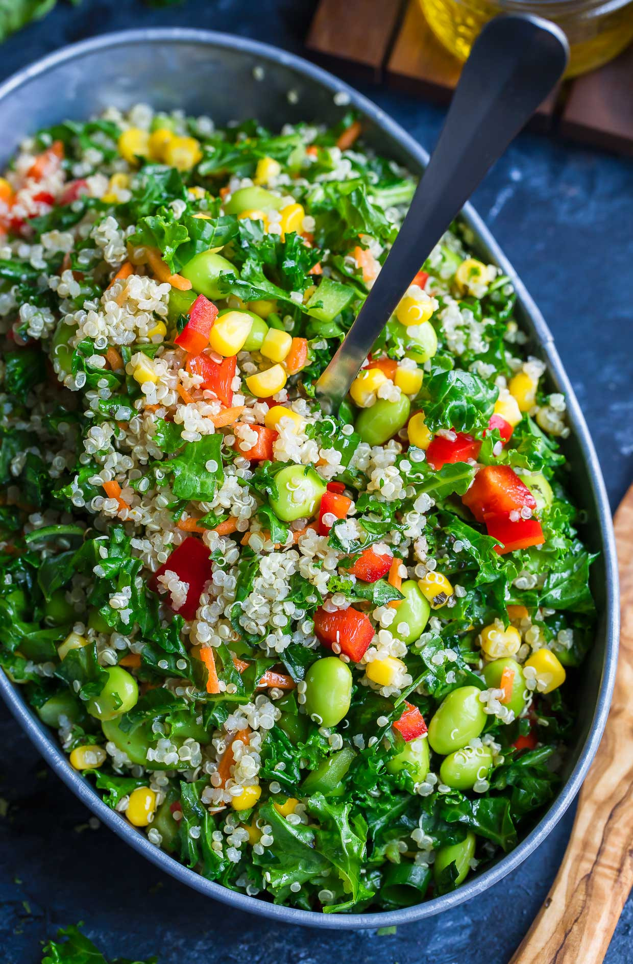 Healthy Quinoa Salad
 Healthy Quinoa Salad with Light Homemade Dressing Recipe