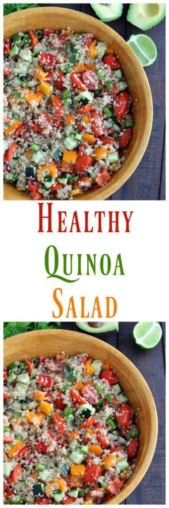 Healthy Quinoa Salad
 Healthy Quinoa Salad Vegan and Gluten Free My Whole