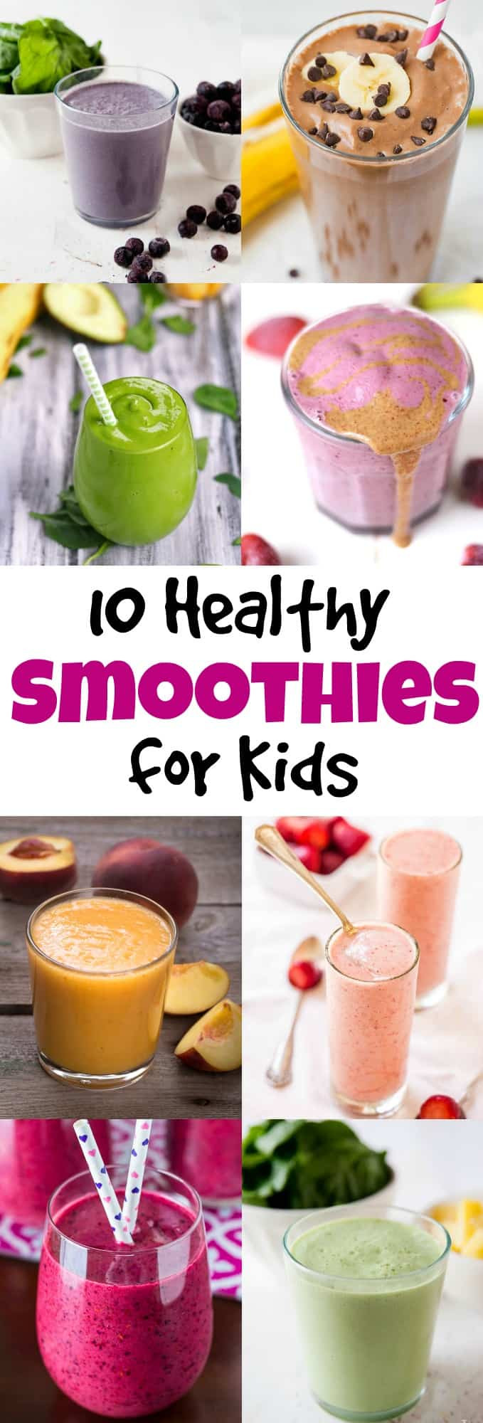 Healthy Smoothie Recipes For Kids
 10 Healthy Smoothies for Kids MOMables Mealtime