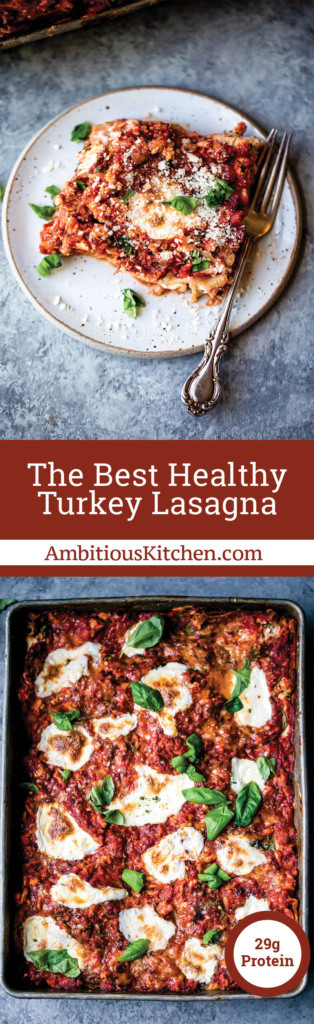 Healthy Turkey Lasagna
 The Best Healthy Turkey Lasagna You ll Ever Eat