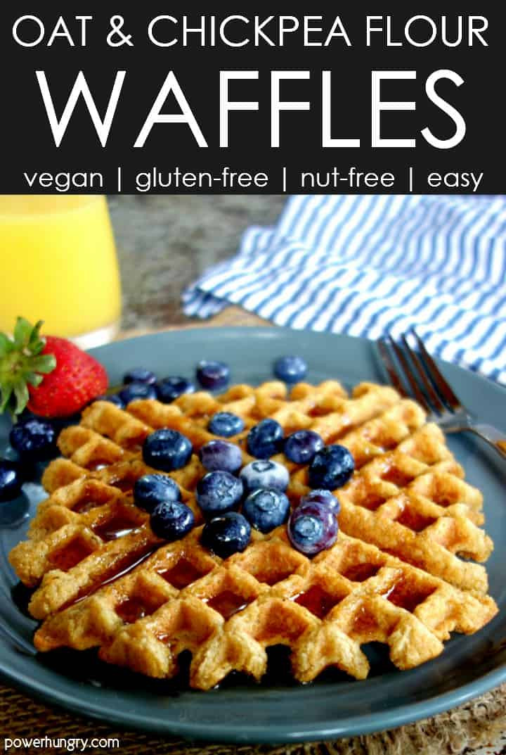 Healthy Vegan Waffles
 Vegan Gluten Free Oat Waffles easy healthy