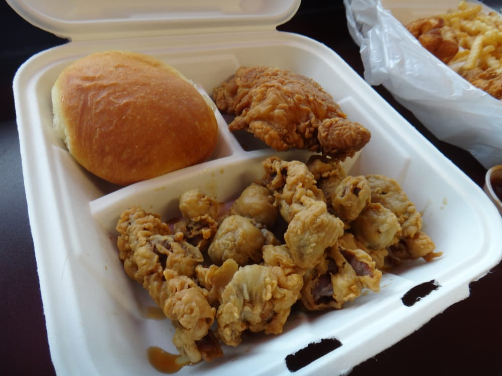 Heaven Sent Fried Chicken
 Roll 1 2 lb of Gizzards 1 Thigh Yelp