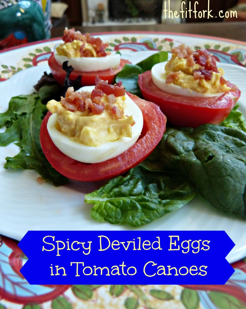 Hellmans Deviled Eggs
 Deviled Egg in Tomato Canoe Salad Recipe How to Peel Eggs