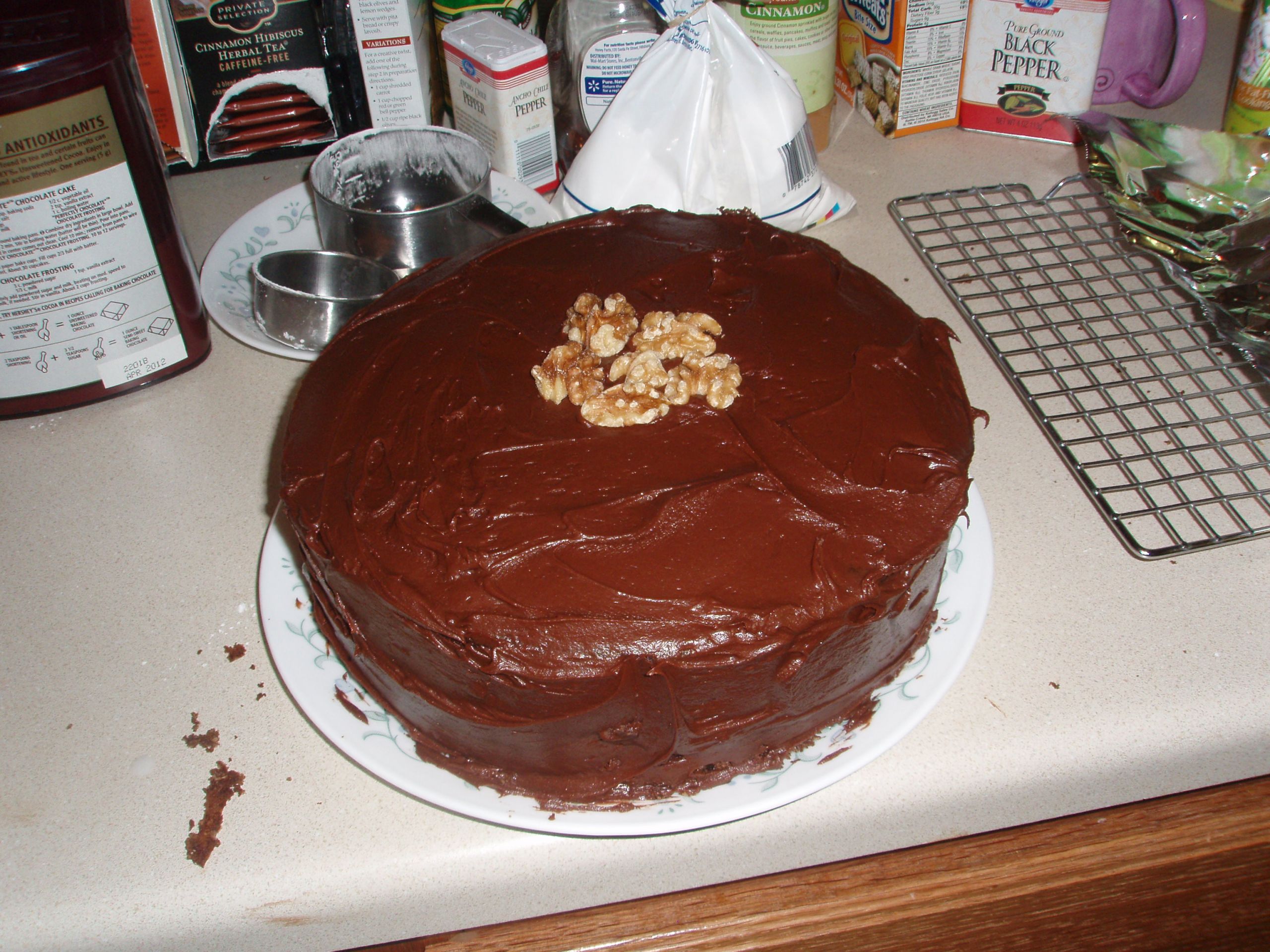 Hersheys Perfectly Chocolate Cake
 February 7 Hersheys’ Perfectly Chocolate Cake