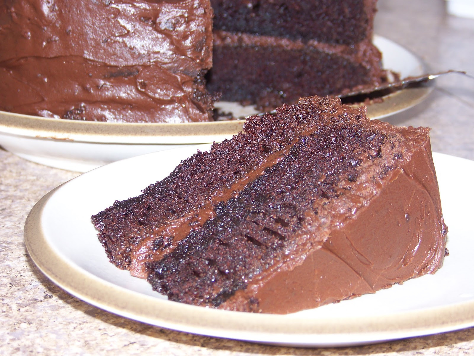 Hersheys Perfectly Chocolate Cake
 Stefanies Cooking Spot Hershey’s “Perfectly Chocolate