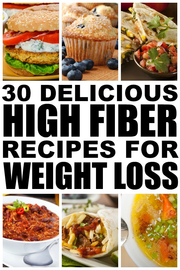 High Fiber Diet Recipes
 30 high fiber meals for weight loss