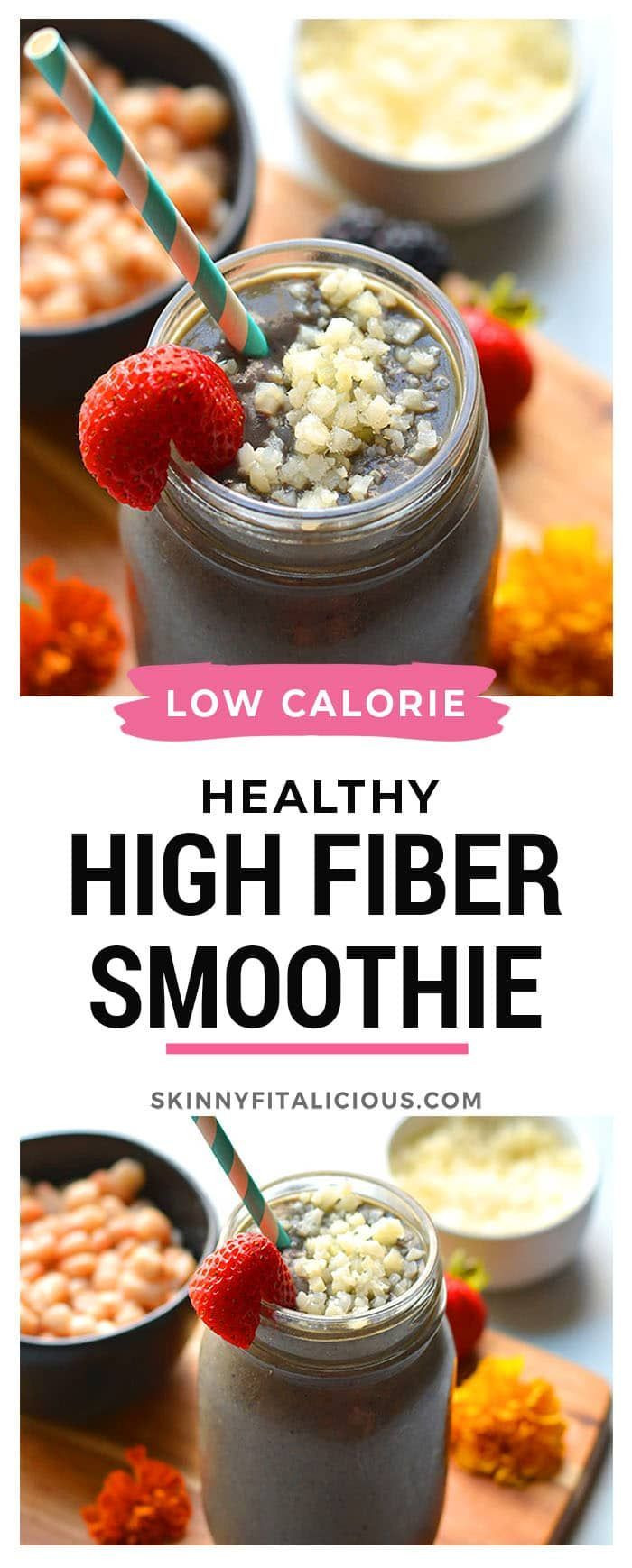 High Fiber Smoothie Recipes Weight Loss
 High Fiber Protein Smoothie in 2020