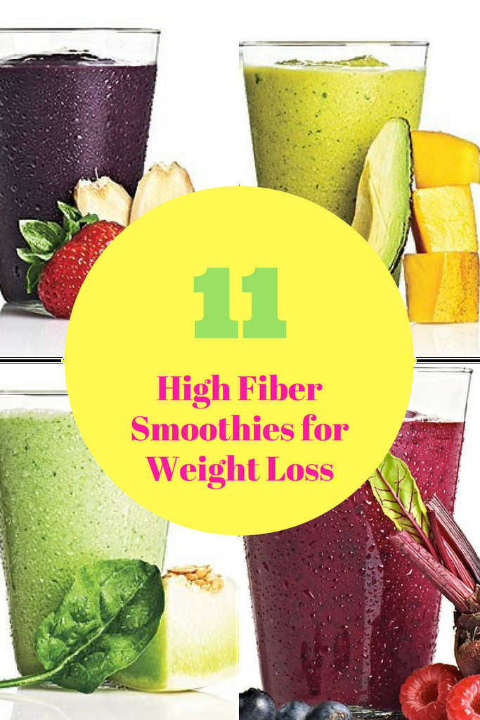 High Fiber Smoothie Recipes Weight Loss
 11 Healthy High Fiber Smoothies to help you lose weight