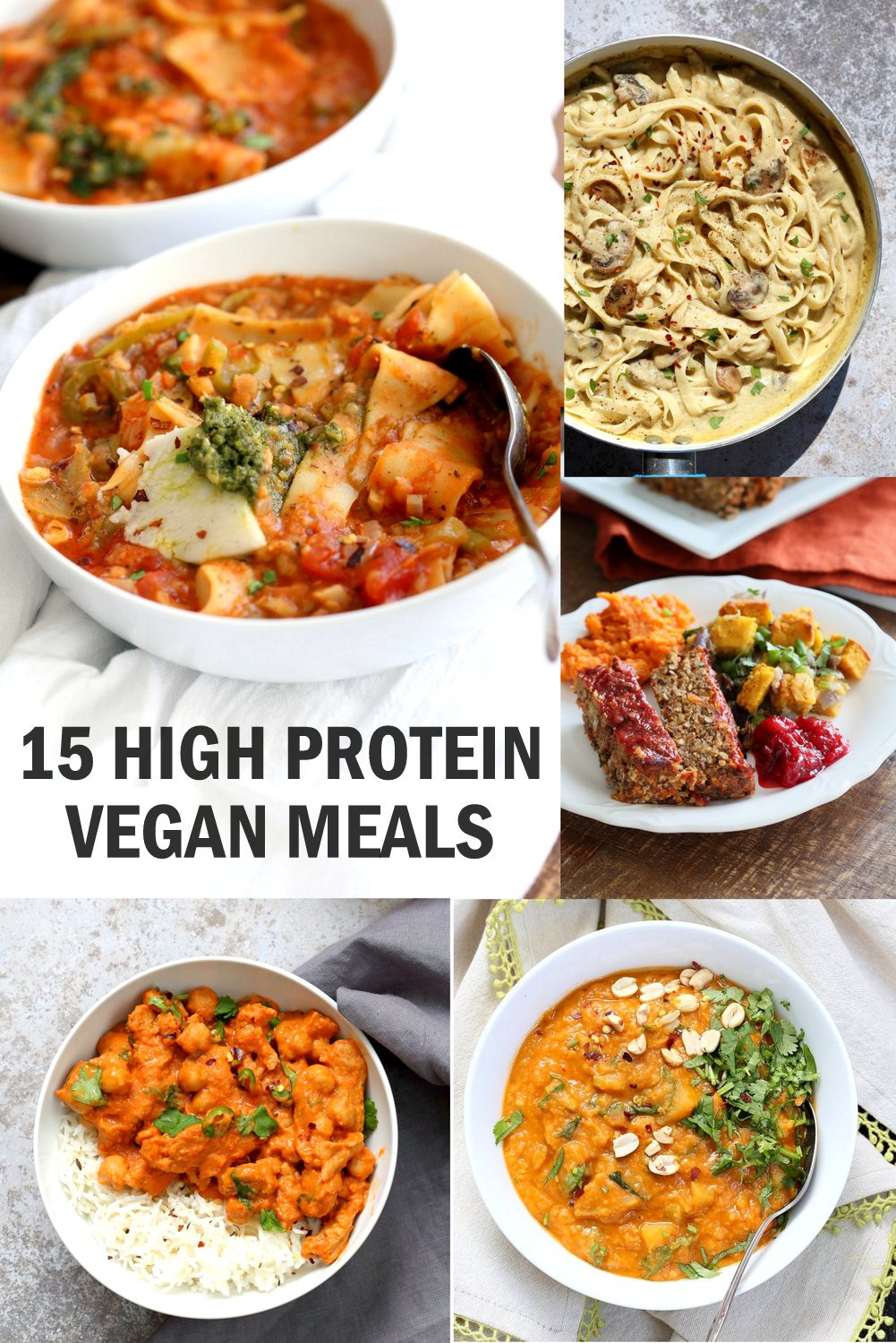 High Protein Dinner Recipes
 15 High Protein Vegan Meals Vegan Richa