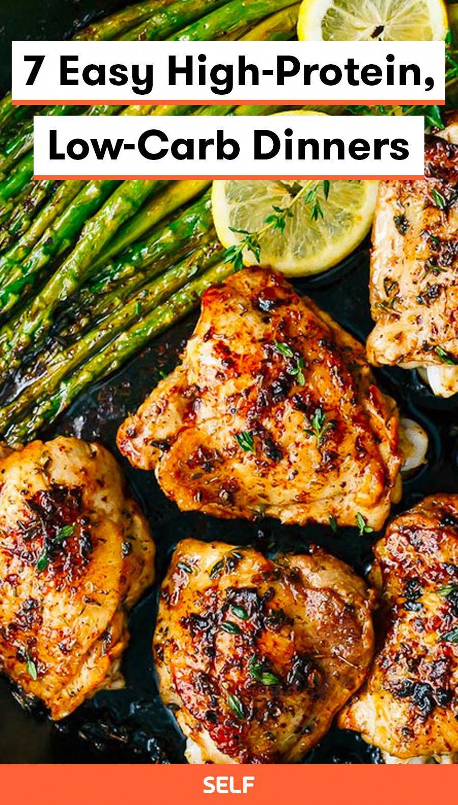 High Protein Dinner Recipes
 7 Easy High Protein Low Carb Dinners in 2020