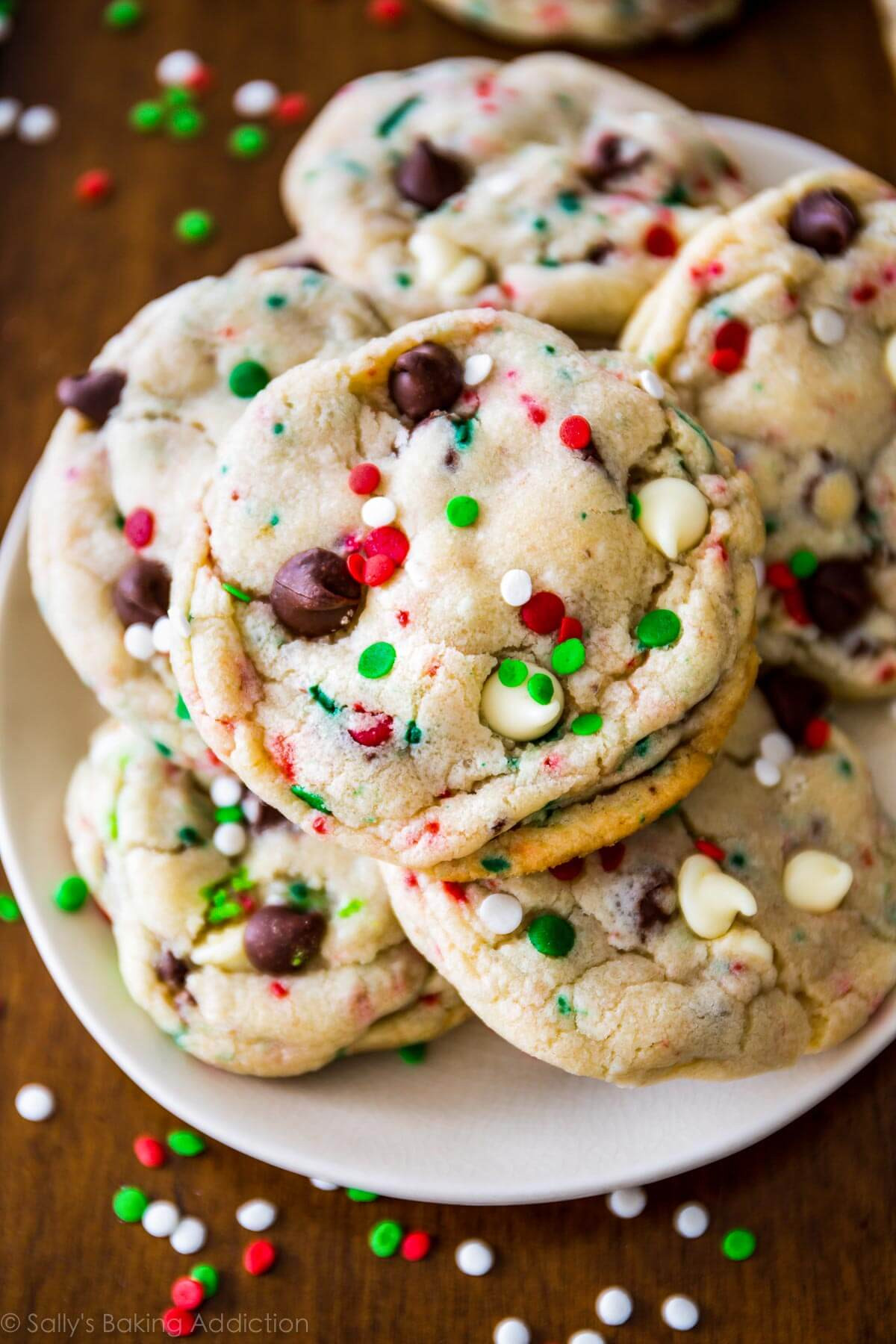 Holiday Chocolate Chip Cookies
 30 Very Best Christmas Cookie Recipes Positively Splendid