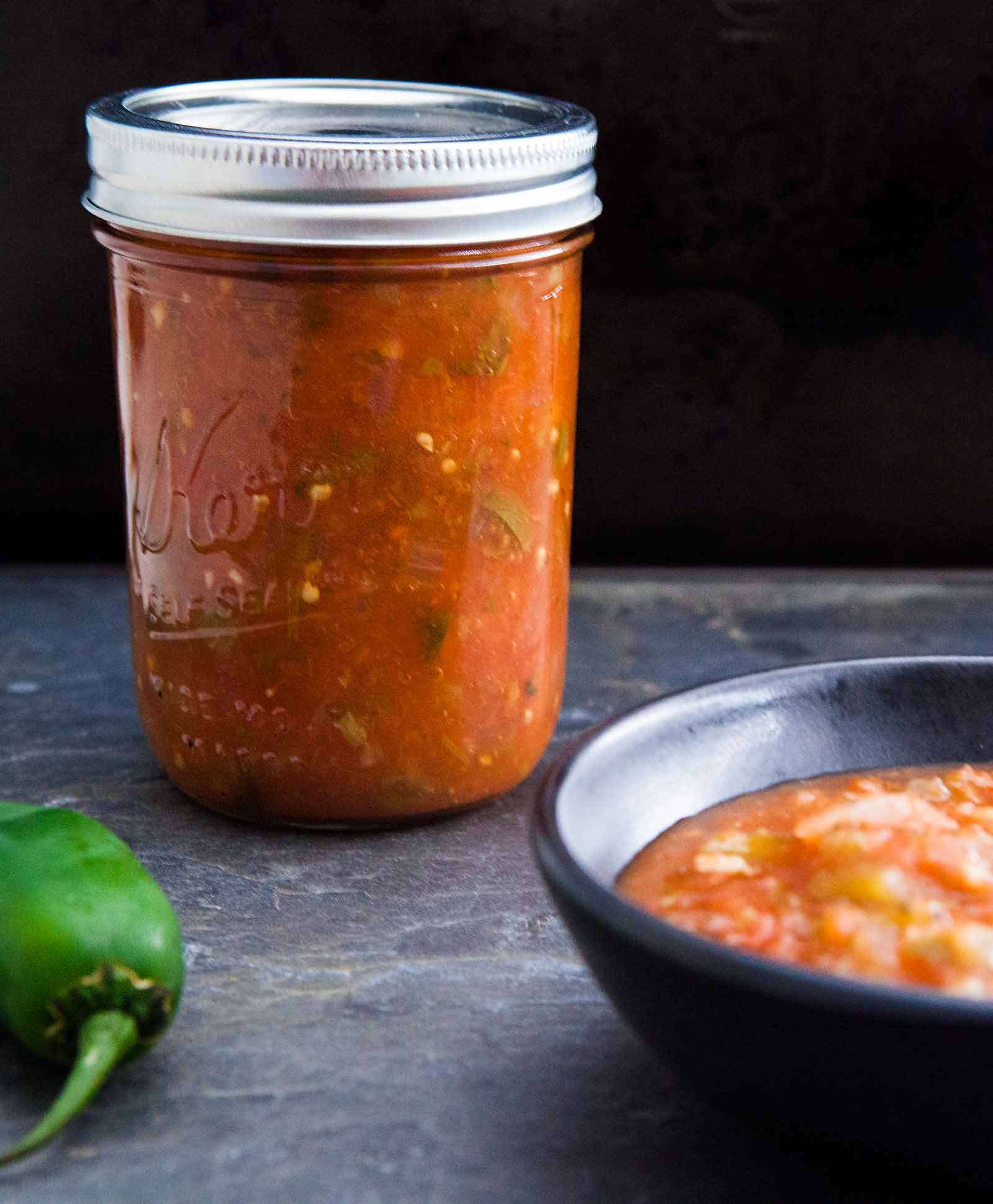 Home Canned Salsa Recipe
 Canned Tomato Salsa