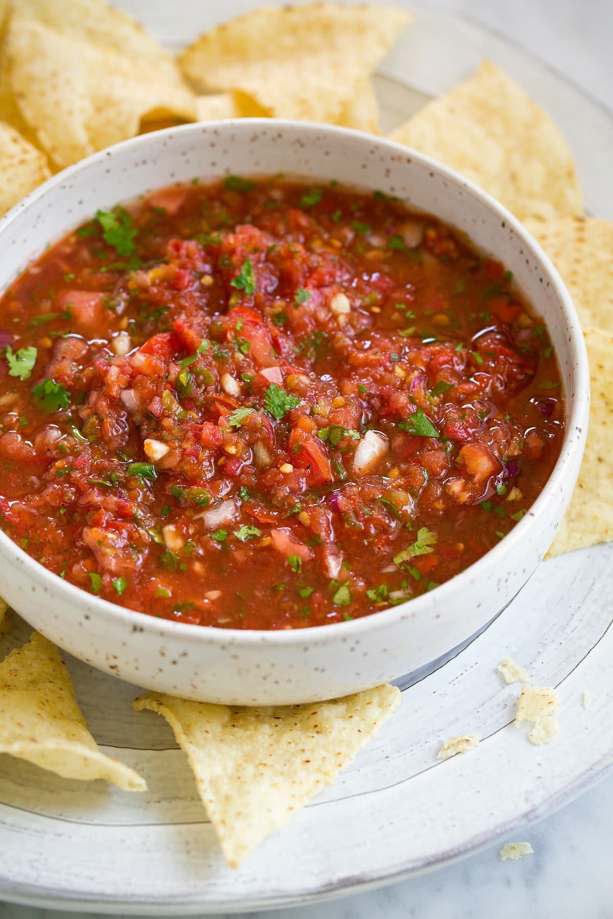Home Canned Salsa Recipe
 Easy Homemade Salsa Recipe Cooking Classy