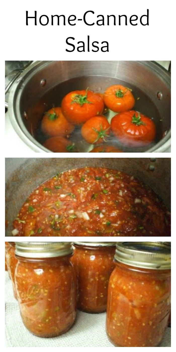 Home Canned Salsa Recipe
 Home Canned Salsa made with fresh tomatoes and chiles