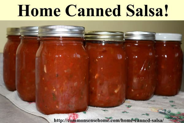 Home Canned Salsa Recipe
 Home Canned Salsa