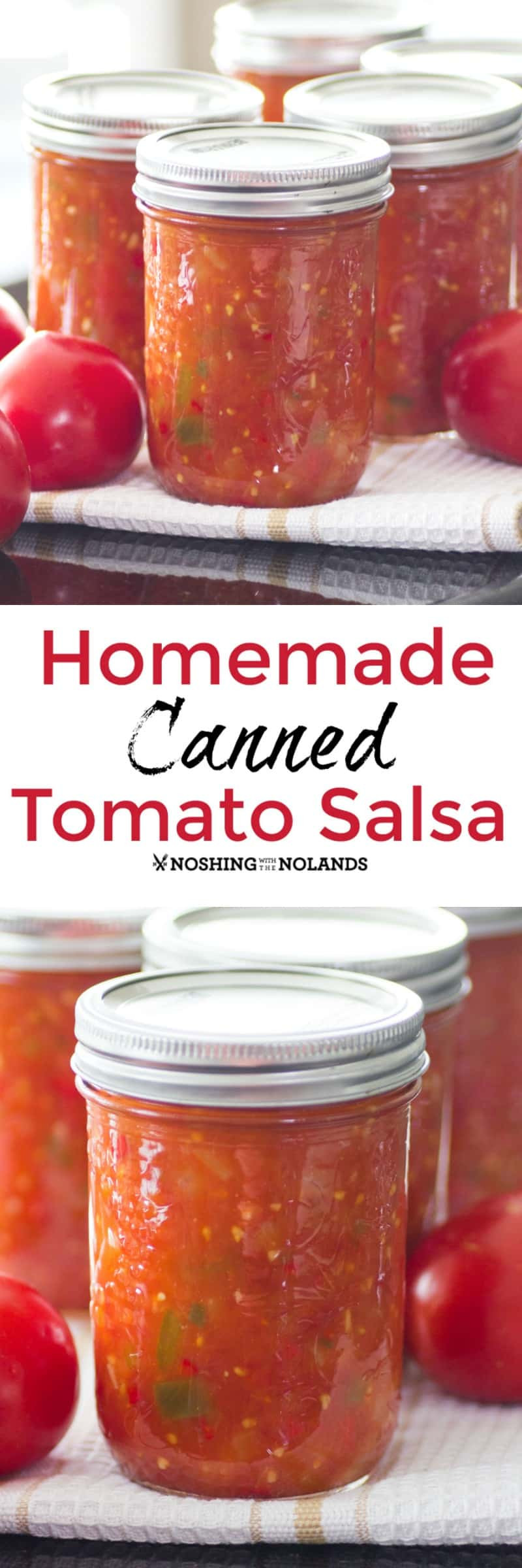Home Canned Salsa Recipe
 Homemade Canned Tomato Salsa is the best with fresh summer