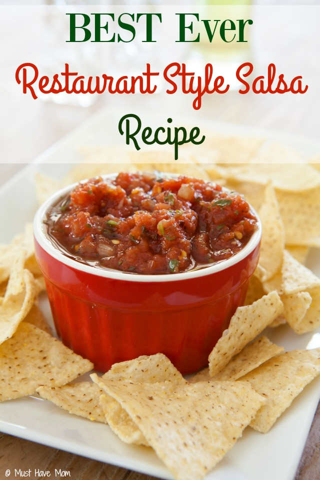 Home Canned Salsa Recipe
 The BEST Restaurant Style Salsa Recipe Made With Canned