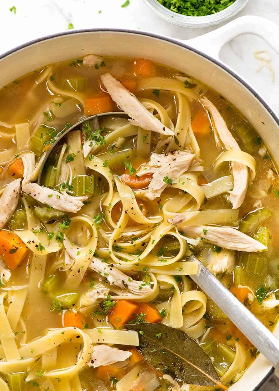 The top 30 Ideas About Homemade Chicken Noodle soup From Scratch - Best ...