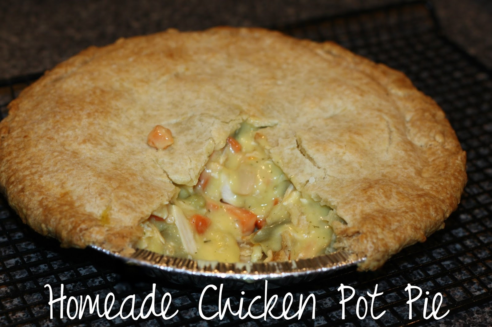 Homemade Chicken Pot Pie Recipe
 Crafty Allie Simple Quick and Easy Homemade Chicken Pot