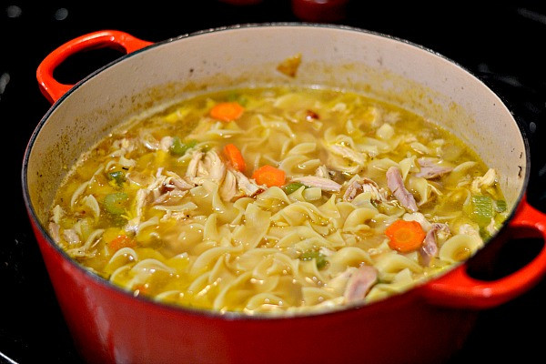 Homemade Chicken Soup Recipe From Scratch
 Made from Scratch Homemade Chicken Noodle Soup with Turmeric