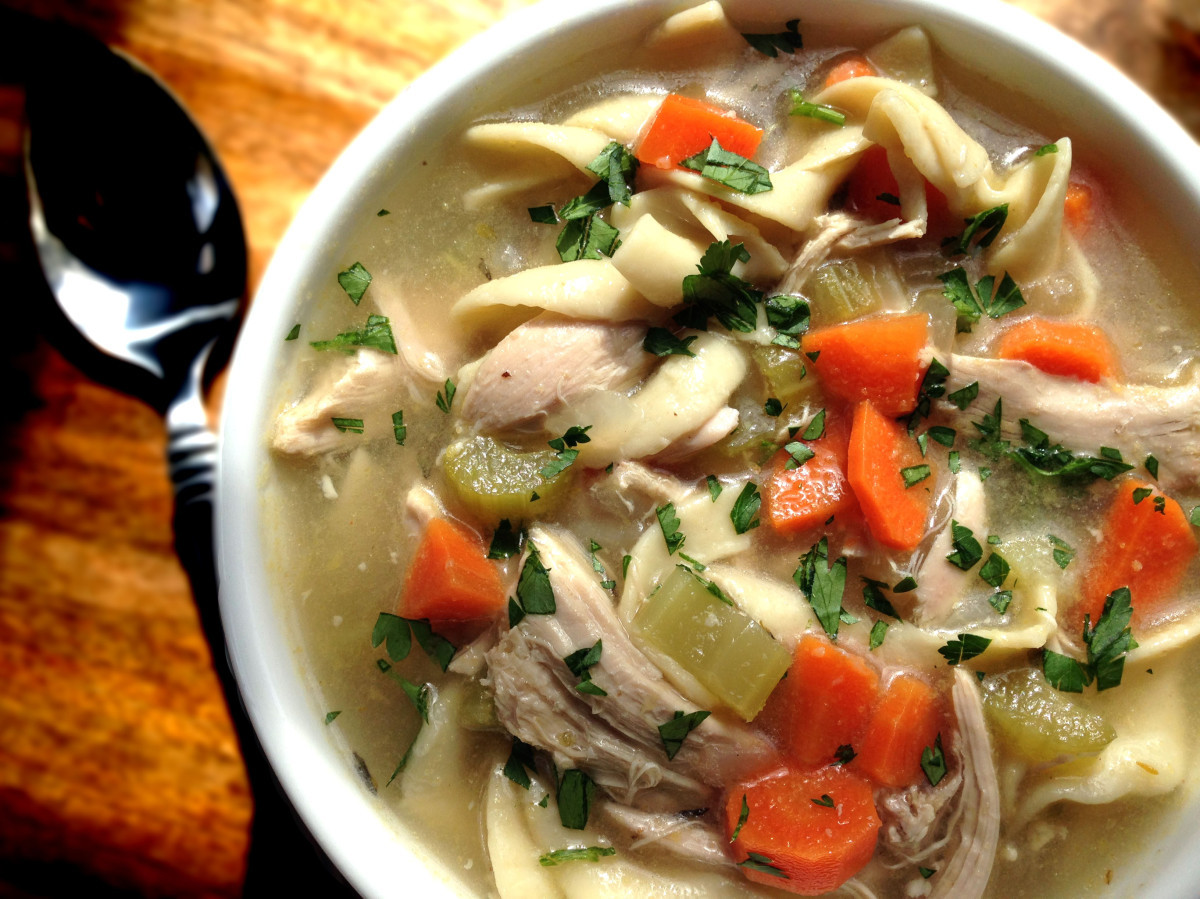 Homemade Chicken Soup Recipe From Scratch
 Easy Homemade Chicken Noodle Soup Made From Scratch