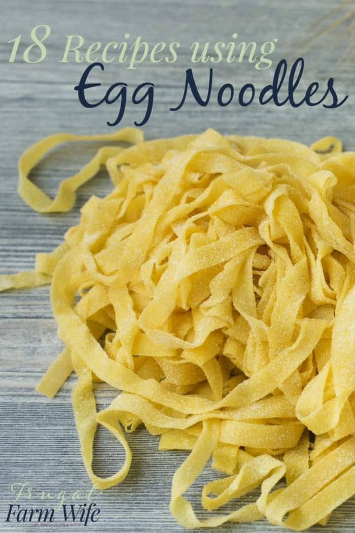 Homemade Gluten Free Noodles
 18 Recipes With Egg Noodles