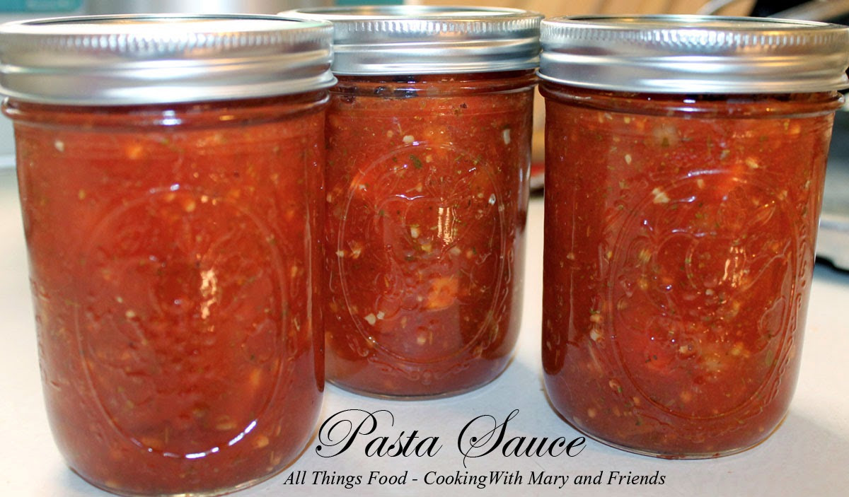 Homemade Pasta Sauce Fresh Tomatoes
 Cooking With Mary and Friends Homemade Pasta Sauce with