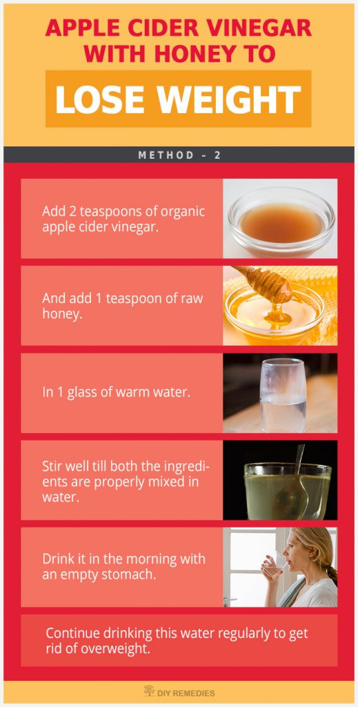 Honey And Apple Cider Vinegar For Weight Loss
 Apple Cider Vinegar For Weight Loss